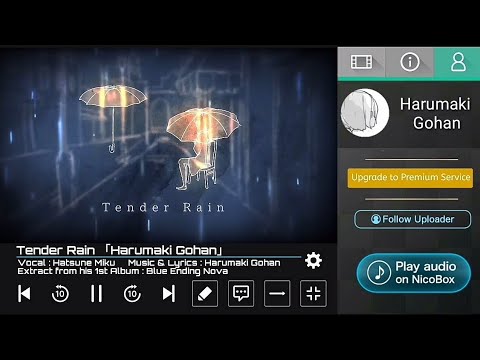 「Vocaloid News」Tender Rain 「Harumaki Gohan ft. Hatsune Miku」