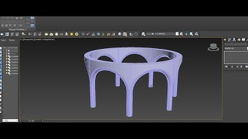 Tutorial on Modeling a 3D Arch Pillar in 3dsmax.