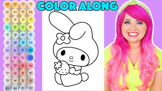 Color My Melody Along With Me | COLOR ALONG WITH KIMMI screenshot 5