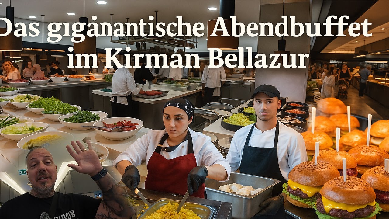 Das gigantische Abendbuffet im Kirman Belazur