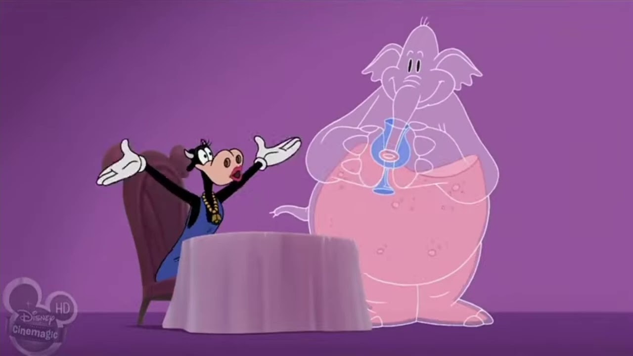 Pink Elephants On Parade in House Of Mouse (WIDESCREEN)