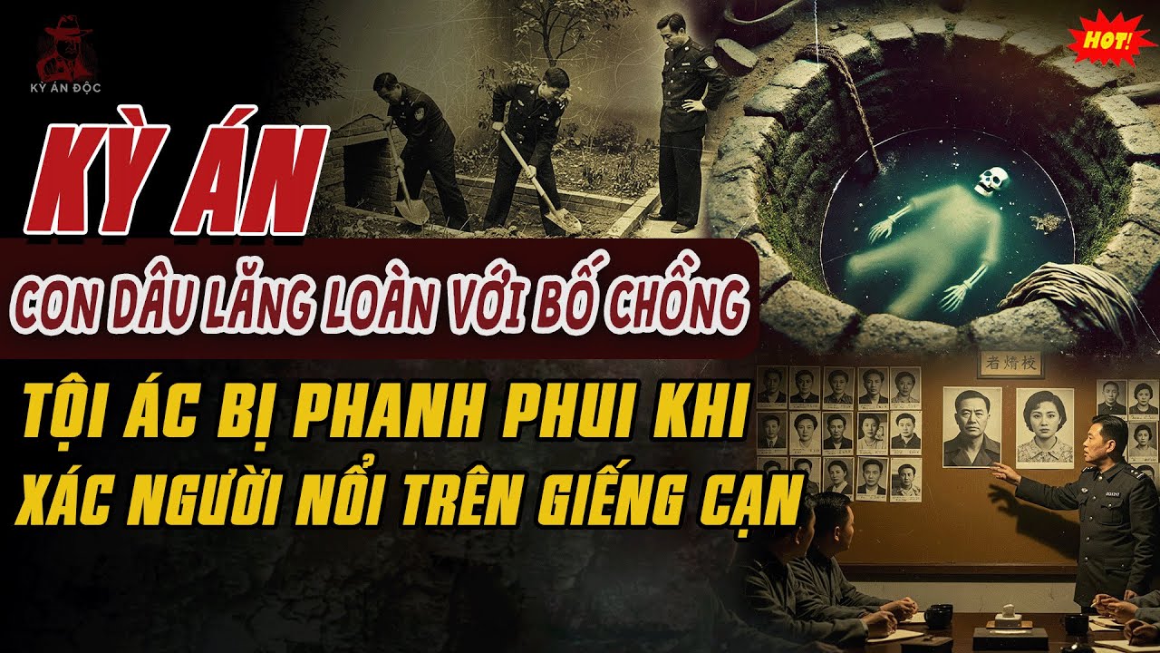 🚨Kỳ Án Trung Quốc Mới: CON DÂU LĂNG LOÀN BỐ CHỒNG Tội Ác Bị Phanh Phui Khi Xác Nổi Trên Giếng Cạn