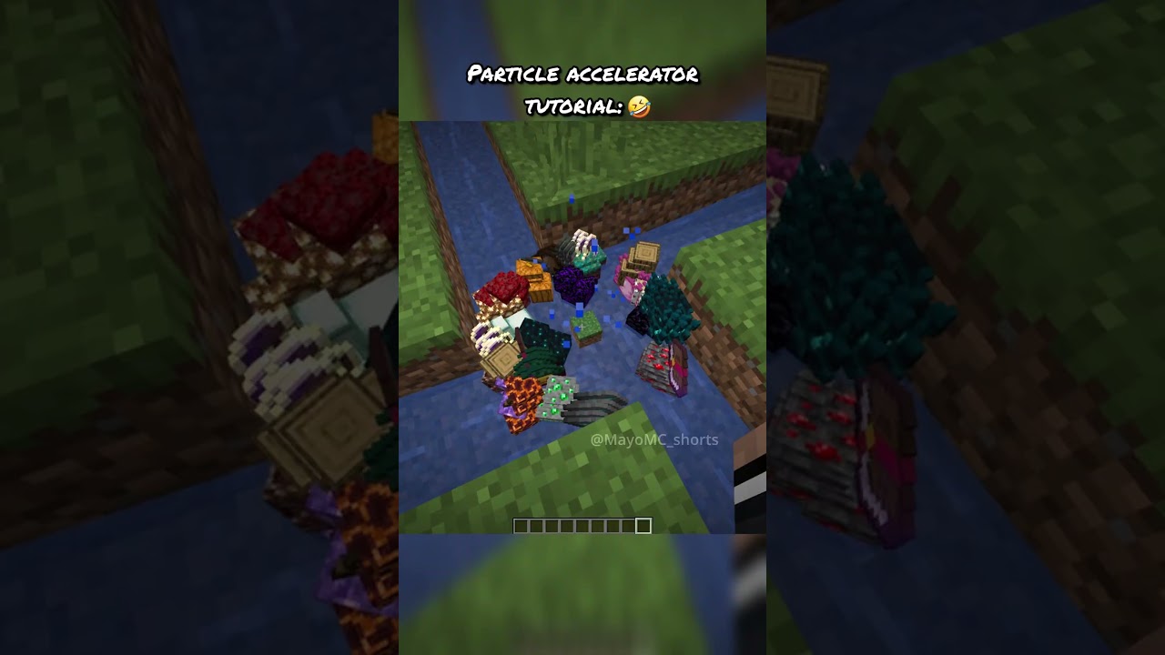 Particle accelerator tutorial: 🤣🥀 