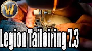 How to level Tailoring 1-800 Legion 7.3 method screenshot 4
