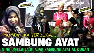 NING UMI LAILA TERBARU 2023 | DIAJAK SAMBUNG AYAT ALQUR'AN OLEH JAMA'AH
