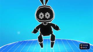 Astro Bot Vibri (Ribbon Rider) Vib-Ribbon Model Showcase