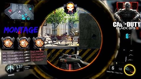 BO3 MONTAGE #2 (QUAD FEEDS, KILL CHAIN, SNIPER, TOMAHAWKS AND MORE)