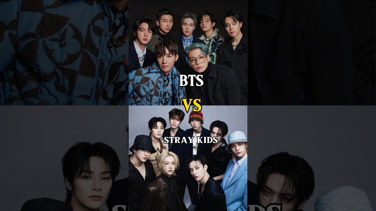 BTS VS STRAY KIDS #kpop #bts #straykids #stay #army #trending #shorts