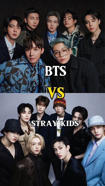 BTS VS STRAY KIDS #kpop #bts #straykids #stay #army #trending #shorts