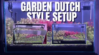Garden Dutch Style 25G Setup Step By Step Including Dark Start Method W Netlea At5S Light
