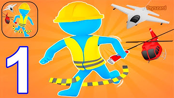 Plane Factory - Gameplay Walkthrough Part 1 Build Aircrafts And Sell Them (Android Gameplay)