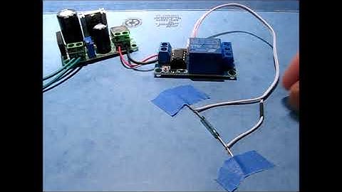 bistable relay toggles from magnet trigger