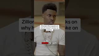 Zillionaire Doe Speaks On Why He Doesn’t Smoke On Camera🗣️ #fy #foryou #reels #foryourpage #fyp