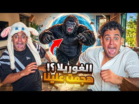 لما تلاقي إنت وأخوك الصغير غوريلا في مكان مهجور!!  / Bassem Otaka / اوتاكا