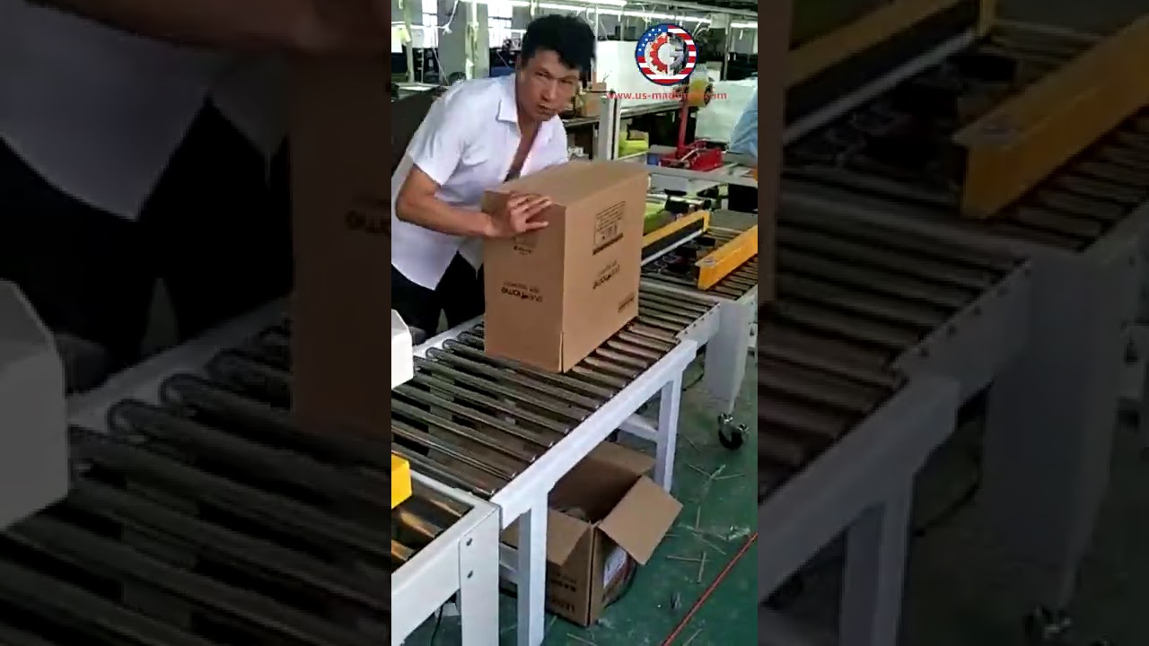 Semi automatic carton box case tape sealing machine and H type carton sealer