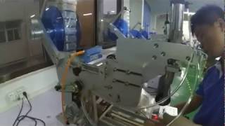 Most detailed operating instructional video for semi automatic tabletop rolling labeling machine