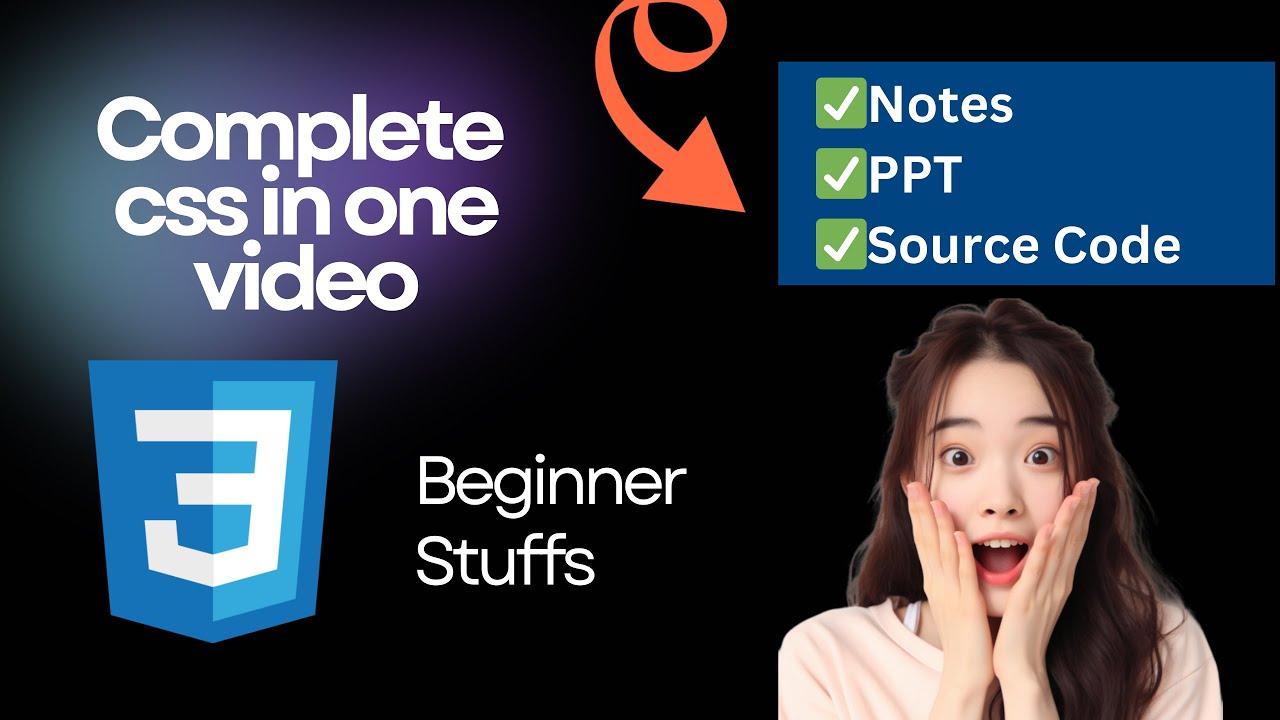 Complete CSS in One Video | CSS Beginner Stuffs - YouTube