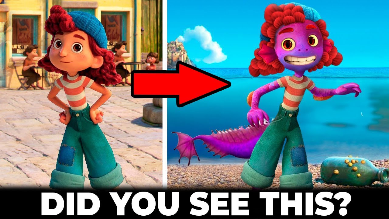 All Sea Monsters Transformation - Disney and Pixar LUCA (HD