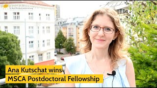 👏 Ana Kutschat wins MSCA Postdoctoral Fellowship!