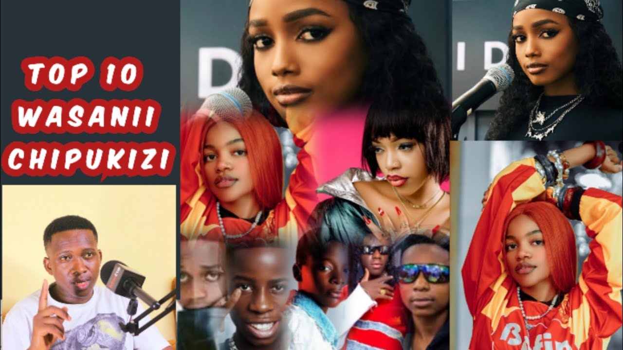 TOP 10 YA WASANII CHIPUKIZI WENYE NYIMBO KALI AMBAZO ZIMETAZAMWA ZAIDI KATIKA MTANDAO WA YOU TUBE