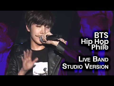 BTS HIP HOP PHILE LIVE BAND STUDIO VERSION 