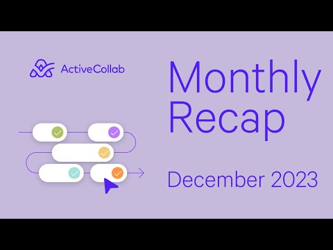 Project Timesheet and Stopwatch - video from Active Collab