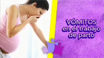 ¿Las contracciones te dan ganas de vomitar?