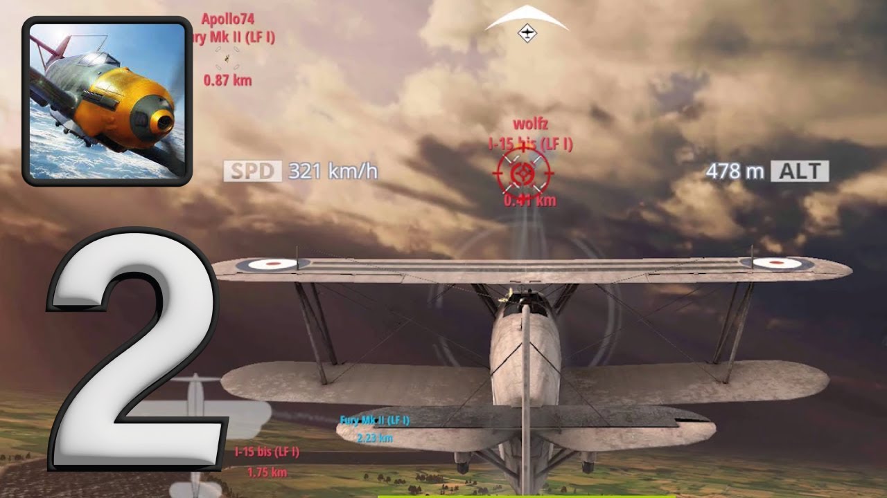 Wings Of Heroes - Gameplay Walkthrough Part 2 - (Android,iOS)