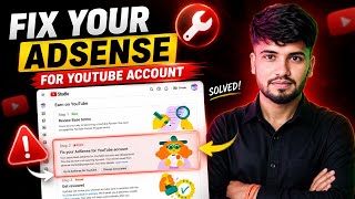 2026 AdSense Fix For YouTube Channel 😱🔥 | Fix your AdSense for YouTube account