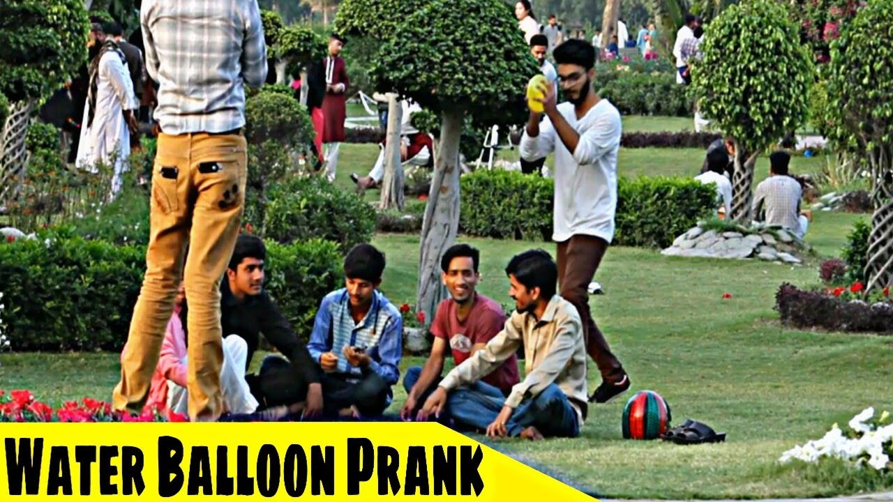 Throwing Water Balloon at People Prank In Pakistan 2019 YouTube