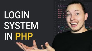 44 updated video in desc how to create a login system in php for beginners php tutorial