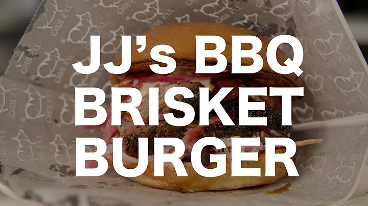 JJ's BBQ Brisket Burger | IHAN HERLEVIN HYVÄÄ