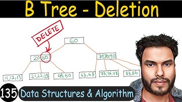 135 - B-Tree Deletion | Data Structure