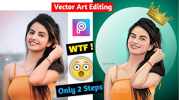 Vector Art Photo Editing In Mobile 2021 || Vector Art Editing