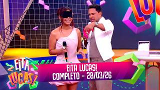 Priscila Senna, a MUSA DO BREGA, ganha um "Presente Surpresa" no palco | Eita Lucas! (28/03/26)