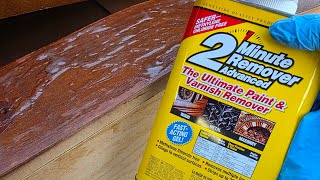 Gel Paint And Varnish Remover in JUST 2 minutes!!