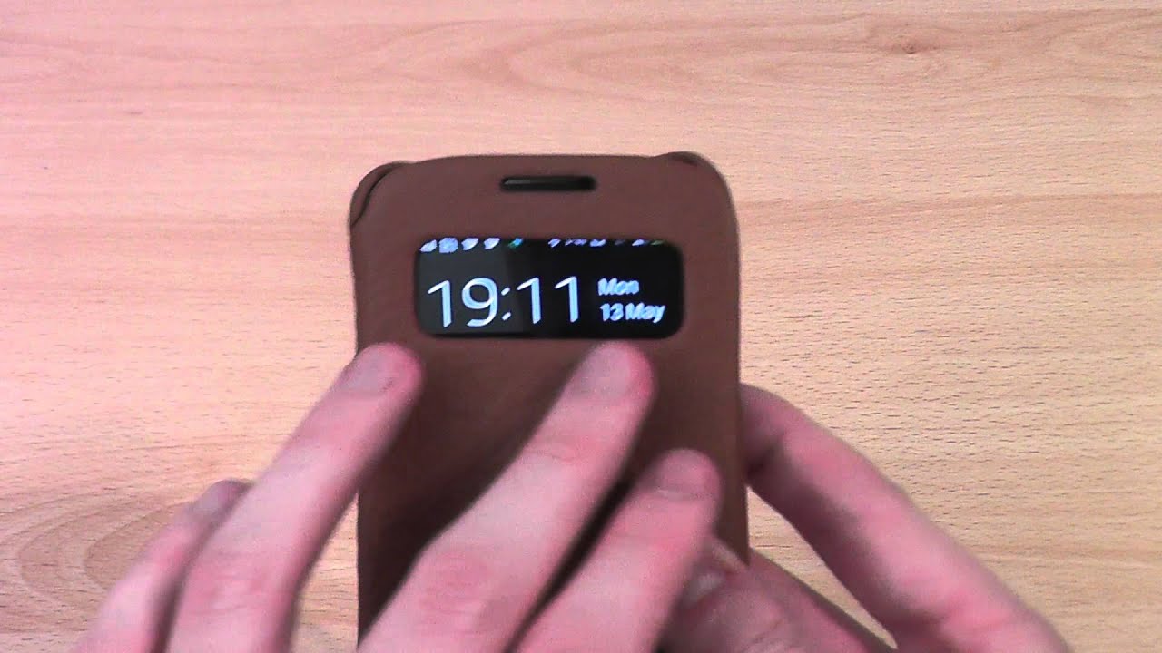 Jisoncase Samsung Galaxy S4 S-View Cover