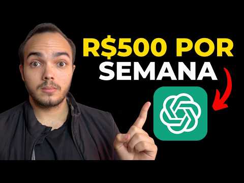 COMO GANHAR DINHEIRO COM O CHATGPT EM 2025 | RENDA EXTRA