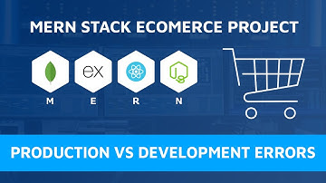 #17 Production VS Development Errors | MERN Stack ECommerce Project | #mernstack #techbinarybrain