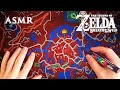 ASMR 2hr Zelda Breath Of The Wild | Hyrule Map Drawing