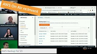 AWS re:Invent 2021 - AWS On Air ft. AWS Backup for S3 | AWS Events