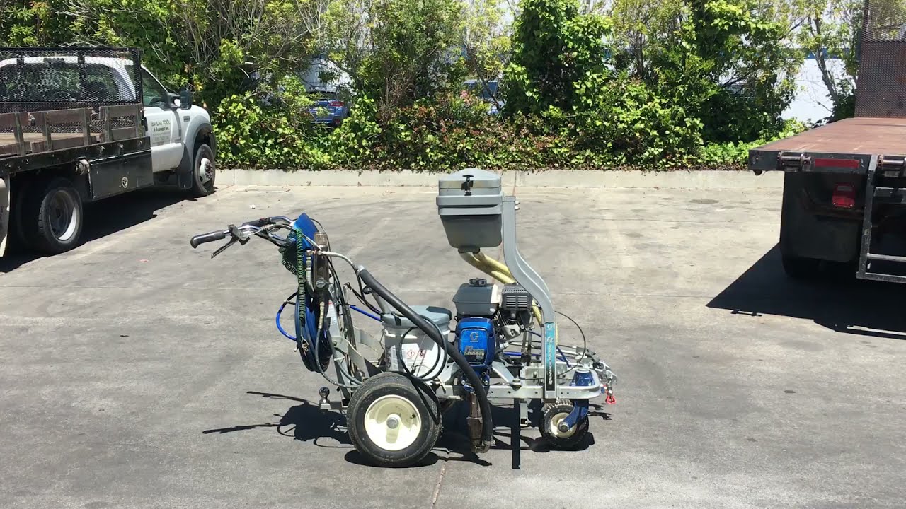 Graco Line Lazer IV 5900 Paint Striper Airless Sprayer Dual Line Easy