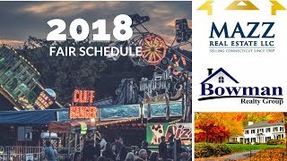 2018 Connecticut Fairs Dates and Times