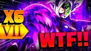 WTF IS THIS DAMAGE?!? 6x Zenkai Buffed LF Zamasu! (Dragon Ball LEGENDS)