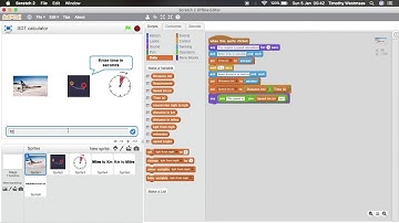 First attempt Scratch 2.0 Speed/Distance/Time Calculator