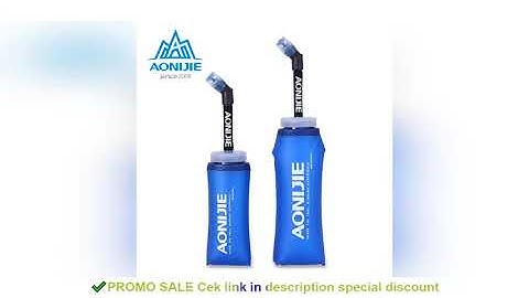 AONIJIE SD13 350ml 600ml Folding Collapsible Soft Flask Water Bottle BPA Free For Runninng Jogging H
