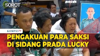 [FULL] Pengakuan Para Saksi di Sidang Kematian Prada Lucky pada 27 Oktober 2025