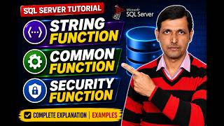 SQL Server System Functions | String, Date, Math & Aggregate Functions-Part-04-02