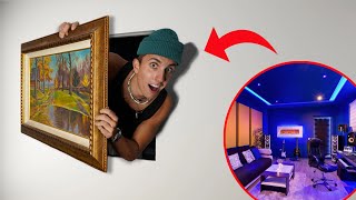 I Built a SECRET Room in my House, to Hide from my Family…