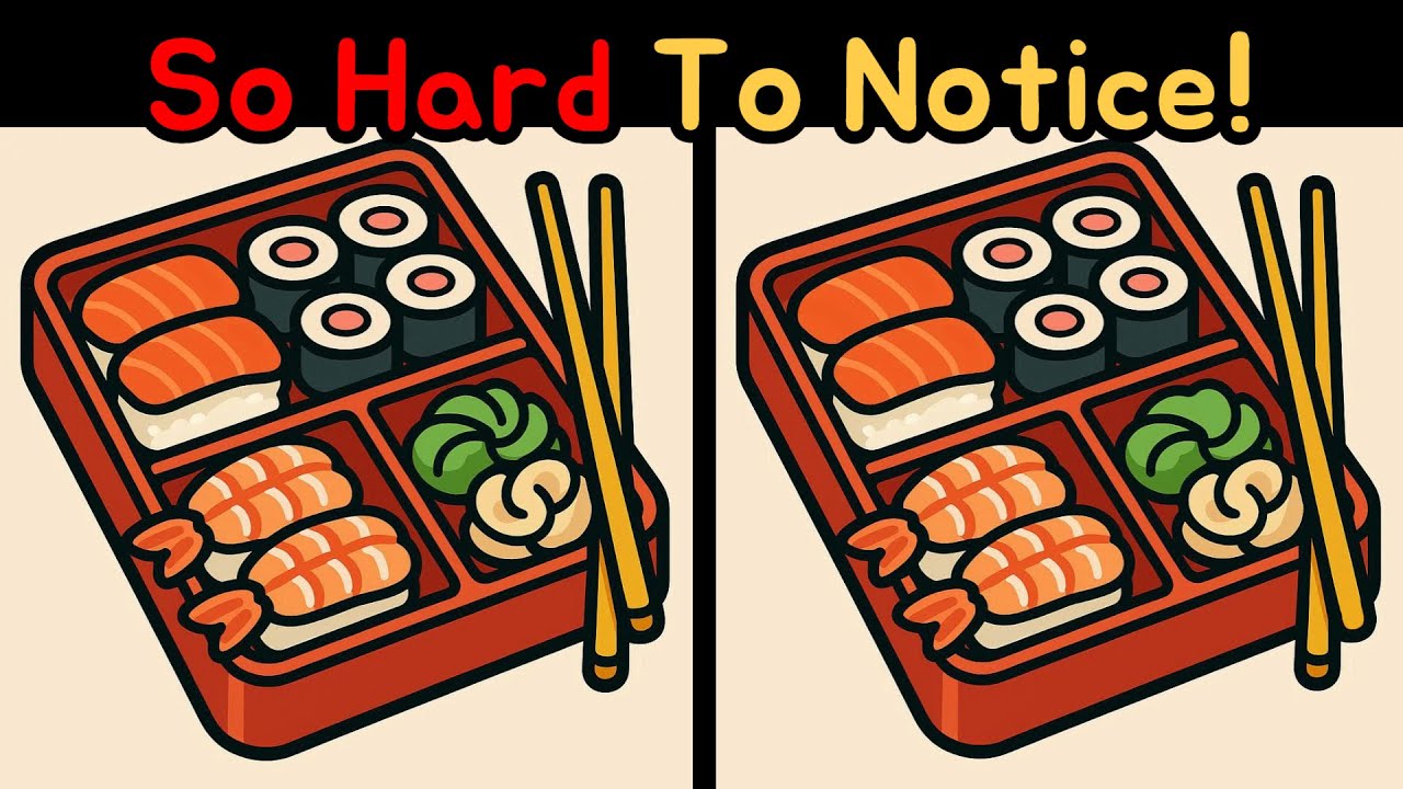 Spot The Difference: So Hard To Notice! Sharp Eyes Only! [Find The Difference🤔]